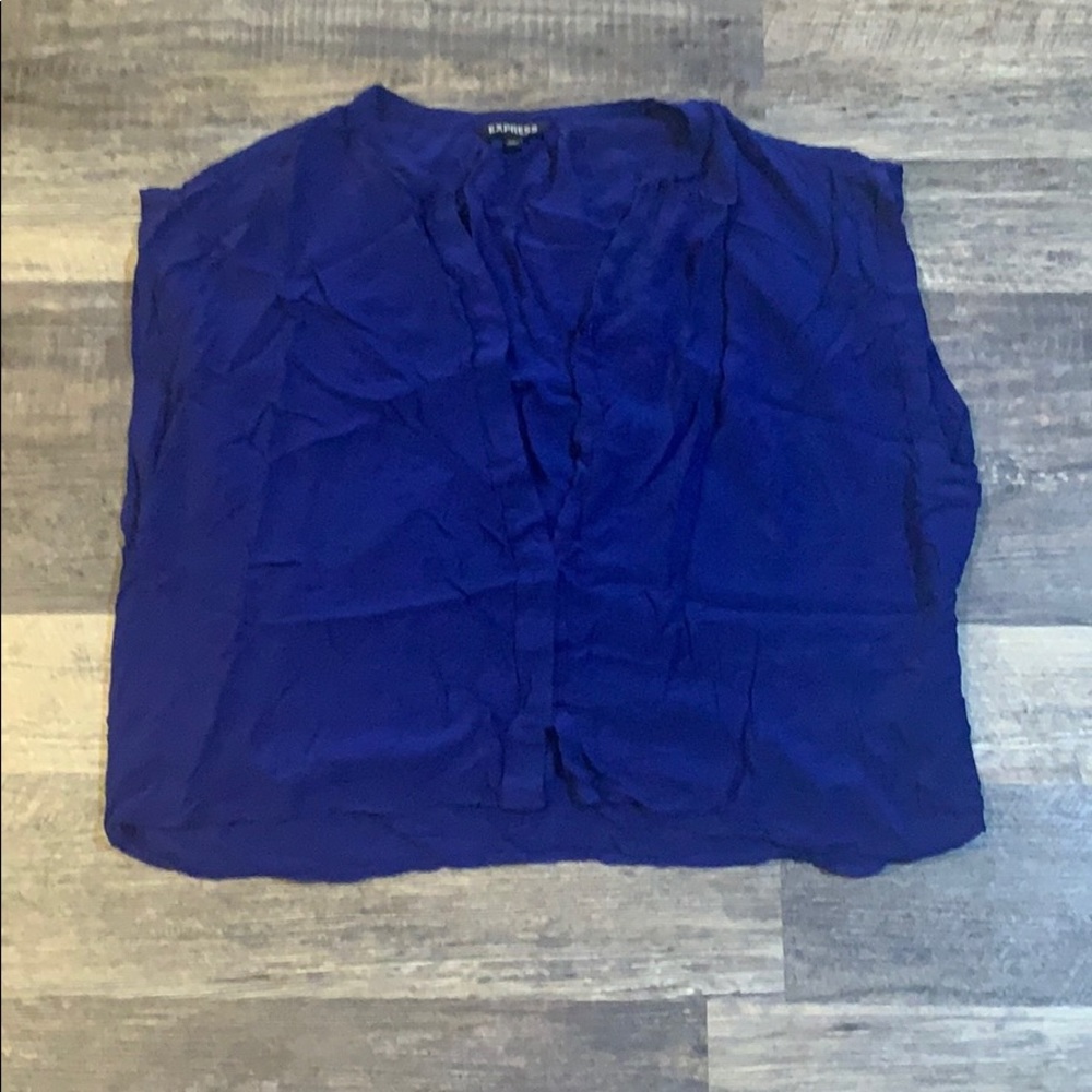Express short sleeved blouse